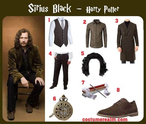 Embody the Mystery and Magic of Sirius Black: A Comprehensive Guide to His Enchanting Costume