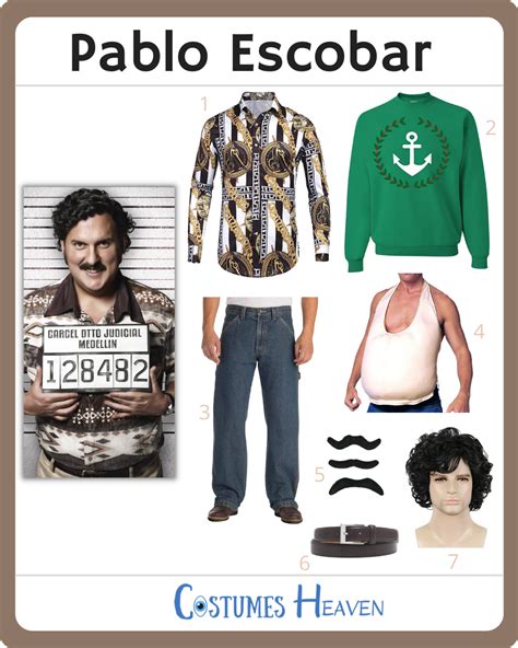 Embody the Notorious Drug Lord with an Authentic Pablo Escobar Costume