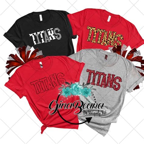 Embody the Power and Spirit of the Titans with Premium T-Shirts