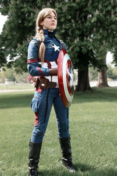 Embody the Spirit of Justice: The Inspiring Journey of the Female Captain America Outfit