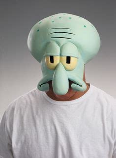 Embody the Spirit of the Sea with the Enigmatic Squidward Halloween Mask