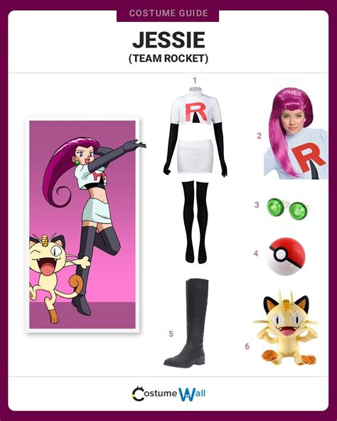 Embody the Villainy: A Comprehensive Guide to Crafting the Perfect Jessie Team Rocket Costume