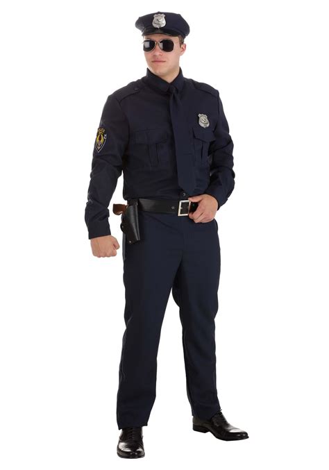 Embodying Authority: A Comprehensive Guide to Men's Police Officer Costumes