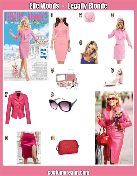 Embodying Elle Woods: The Ultimate Guide to the "Legally Blonde" Costume