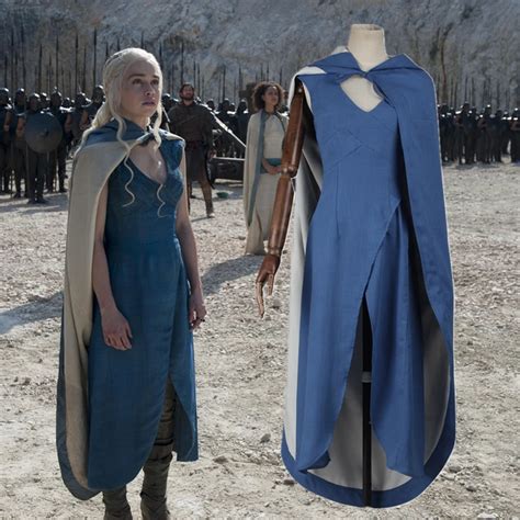 Embodying Mother of Dragons: A Comprehensive Guide to the Enchanting Blue Dress Daenerys Costume