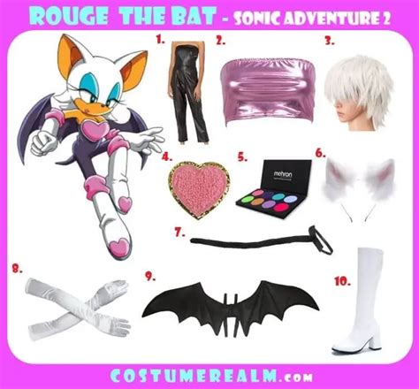 Embodying the Allure of Rouge the Bat: A Comprehensive Cosplay Guide and Beyond