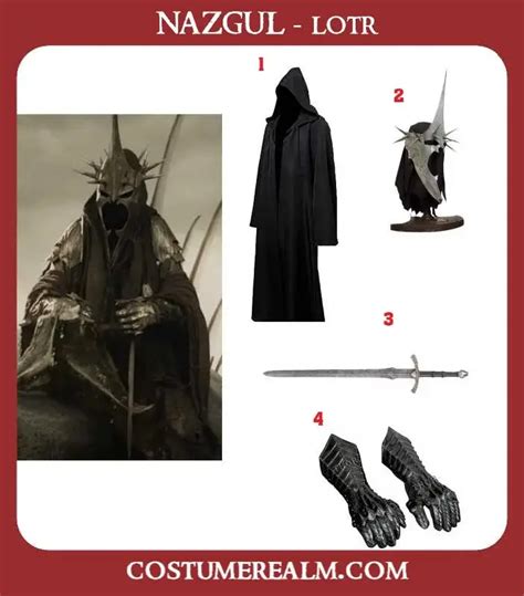 Embodying the Dark Guardians: A Comprehensive Guide to the Nazgûl Costume