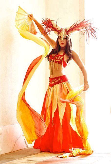 Embodying the Enchanting Allure of the Fire Dancer Outfit