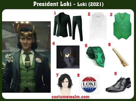 Embodying the God of Mischief: A Comprehensive Guide to the President Loki Costume