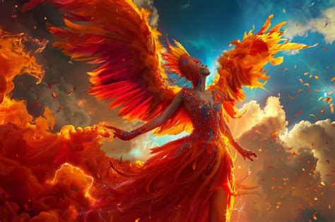 Embodying the Phoenix's Might through Cosplay