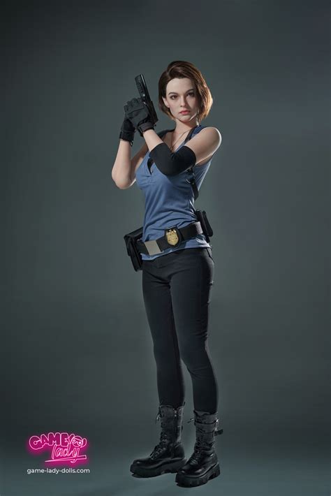 Embrace Empowerment and Adventure with Jill Valentine's Blue Top