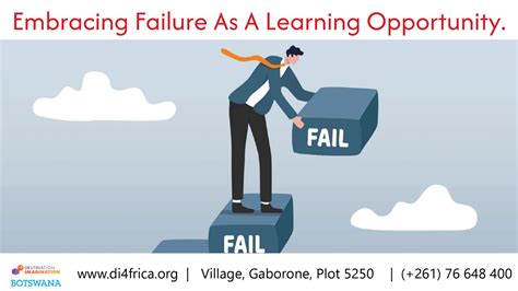 Embrace Failure as a Learning Opportunity