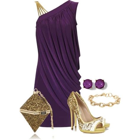 Embrace Purple and Gold in Fashion: