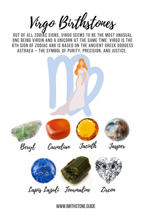 Embrace Serenity and Precision with Virgo Crystal Birthstone