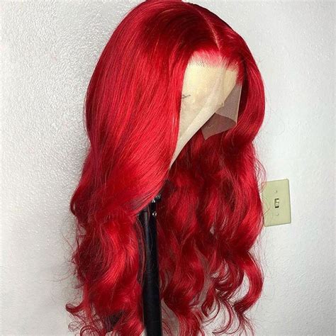 Embrace Your Fiery Elegance: A Guide to Red Human Hair Wigs