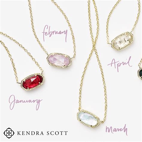 Embrace Your Individuality: A Guide to Kendra Scott's Birth Month Necklaces