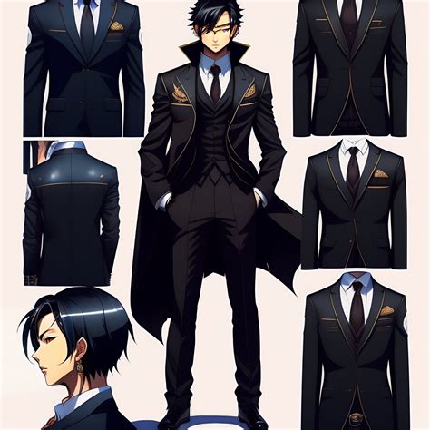 Embrace Your Inner Suaveness: The Art of Anime Man in Suit