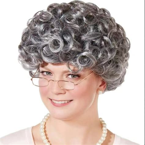 Embrace Your Silver Lining: A Journey Through the World of Old Lady Wigs