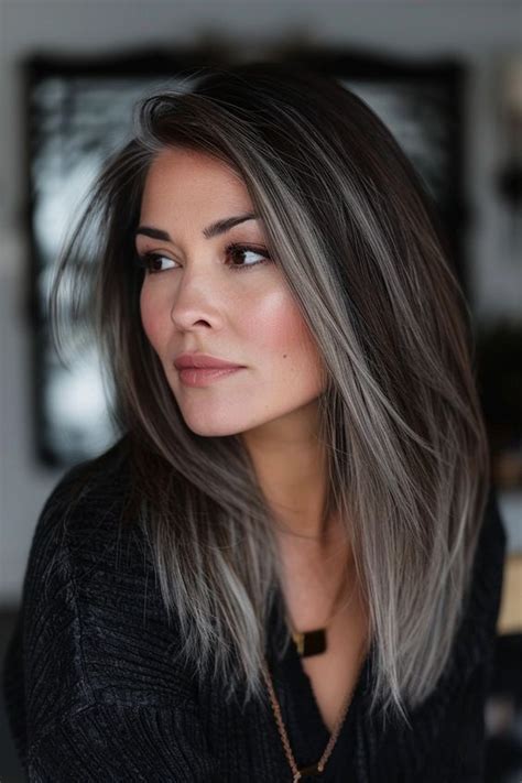 Embrace the Allure of Silver Strands