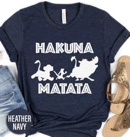 Embrace the Carefree Spirit with the Hakuna Matata Shirt