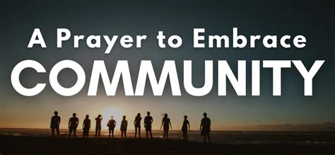 Embrace the Community: