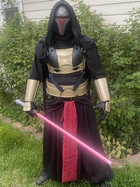 Embrace the Dark Side: A Comprehensive Guide to Darth Revan Cosplay