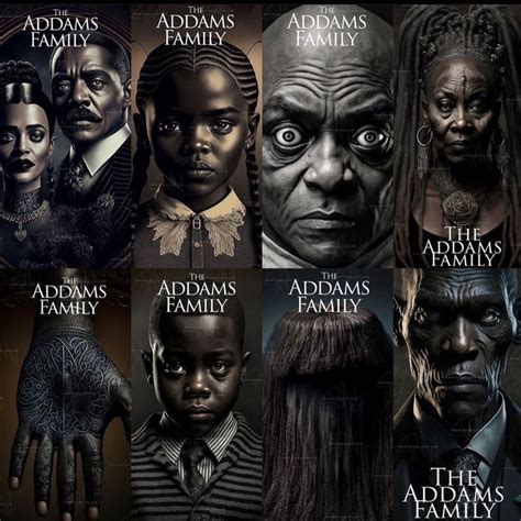 Embrace the Darkness: A Comprehensive Guide to the Enchanting World of the Black Addams Family