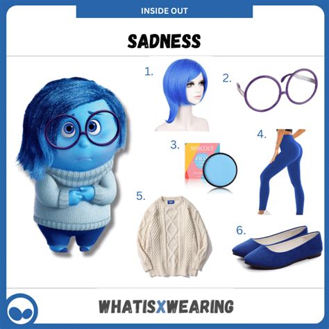 Embrace the Depths of Gloom: Crafting the Perfect Sadness Costume