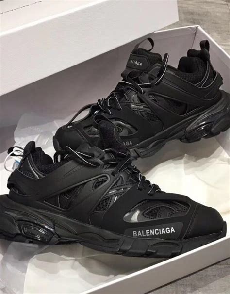 Embrace the Edgy Chic with Black Balenciaga Track Sneakers: Your Fashion Statement Awaits