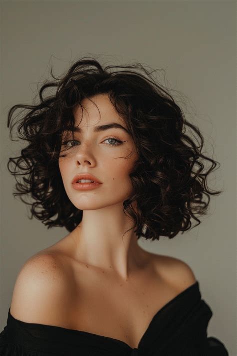 Embrace the Elegance of Wavy Shoulder-Length Hair