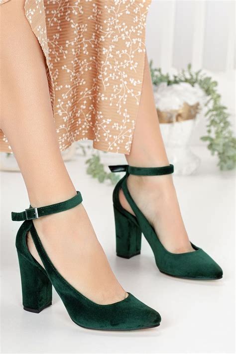 Embrace the Emerald Elegance: A Comprehensive Guide to Green Velvet Heels