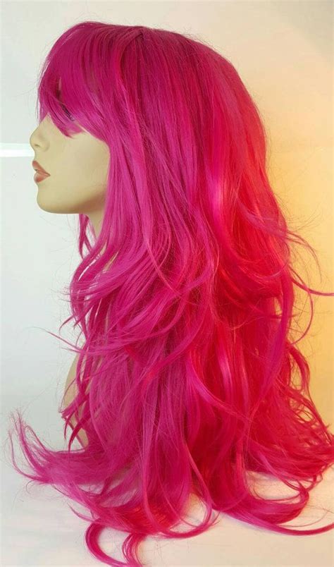 Embrace the Enchanting Allure of Long Pink Wigs Made from Real Human Hair