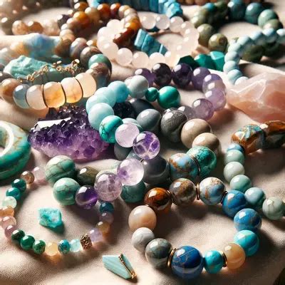 Embrace the Enchanting Elegance of Natural-Stone Bracelets: A Journey of Wellness and Style