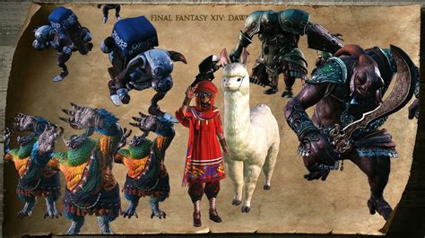 Embrace the Enchanting World of the Dawntrail Beast Tribe in FFXIV