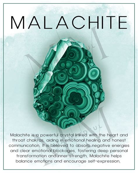 Embrace the Energy of Malachite: A Gemstone of Transformation and Growth