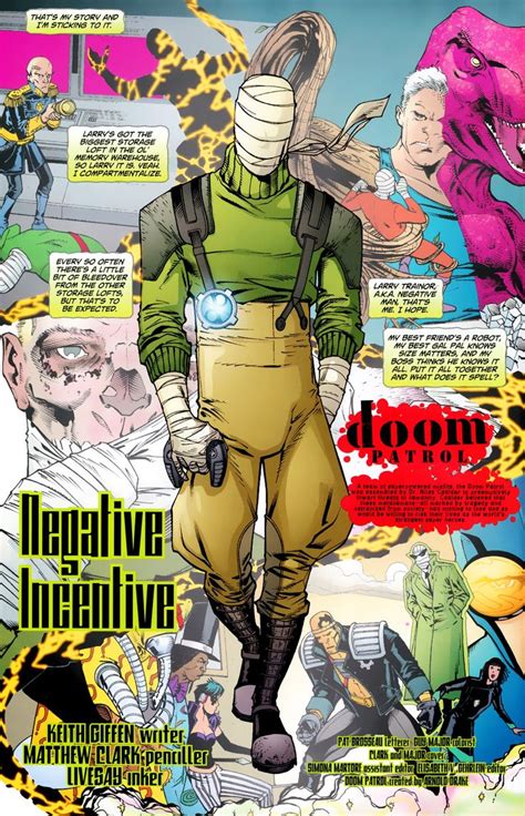 Embrace the Enigma: Exploring Negative Man from Doom Patrol