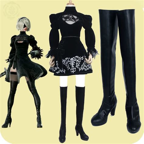 Embrace the Enigmatic Allure of the A2 Costume from Nier: Automata