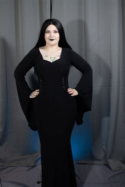 Embrace the Enigmatic Charm: An Extensive Guide to Crafting Your Own Morticia Addams Dress