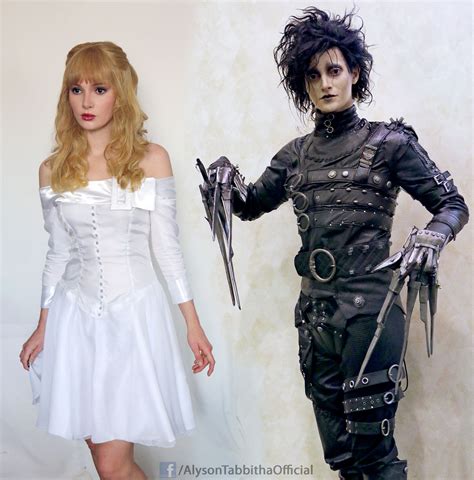 Embrace the Enigmatic Charm of Edward Scissorhands and Kim Costume