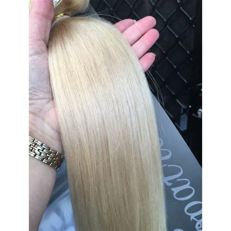 Embrace the Epitome of Hair Extensions: Blonde 60 Straight Remy Human 40 Wigs