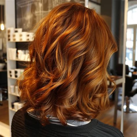 Embrace the Fiery Allure of Copper Auburn