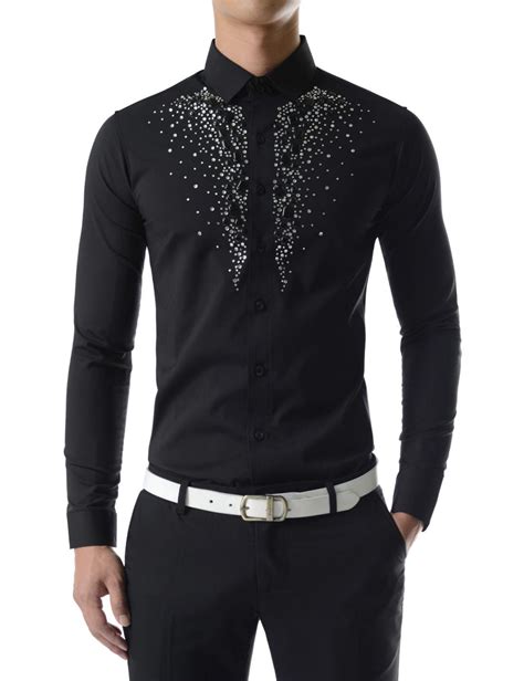 Embrace the Glamour of Bling Shirts: A Statement of Style and Confidence