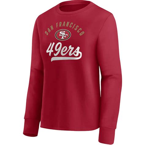 Embrace the Gridiron Glamour: The Ultimate Guide to 49ers Women's Sweatshirts