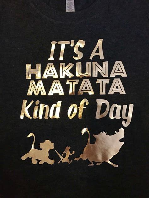 Embrace the Hakuna Matata Spirit