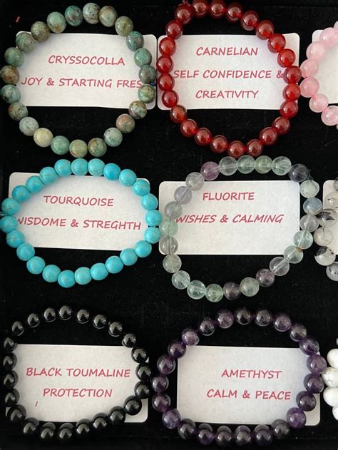 Embrace the Healing Power of Crystal Bracelets: A Journey of Energy and Well-being