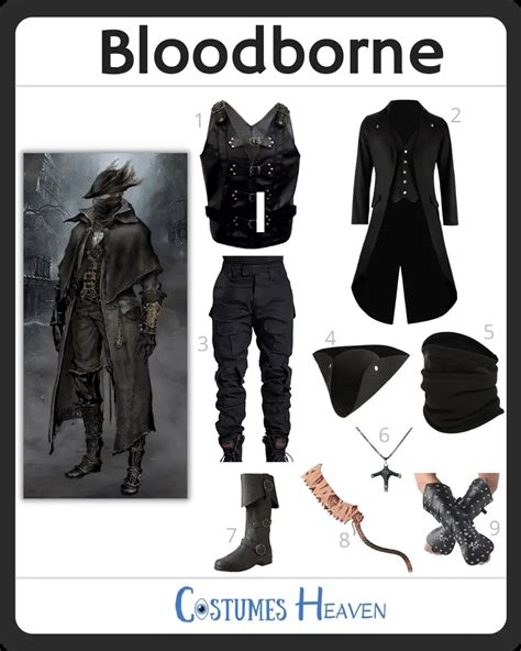 Embrace the Hunter's Fashion: A Comprehensive Guide to Bloodborne Attire