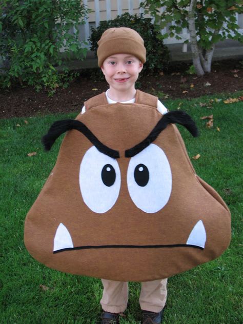 Embrace the Iconic Goomba Costume: Unleash Your Inner Mushroom