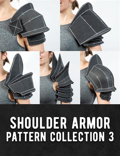 Embrace the Knightly Spirit: Unleash Your Creativity with Free Shoulder Armor Patterns