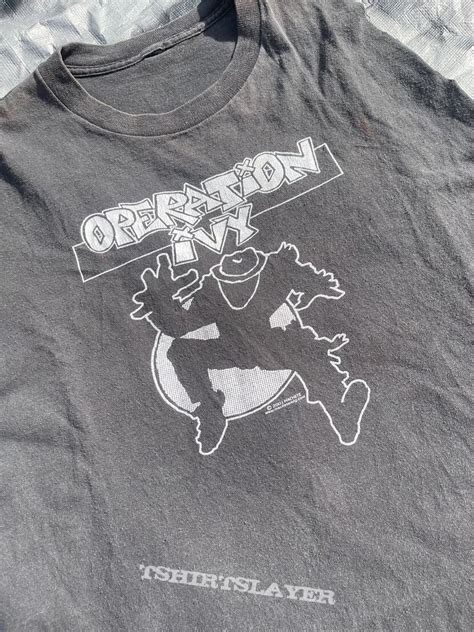 Embrace the Legacy of Social Activism with Operation Ivy T-Shirts