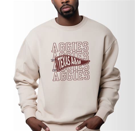 Embrace the Legendary Aggie Spirit with a Vintage Texas A&M Sweatshirt